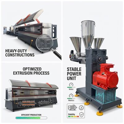 Hot Welding PET Strap Extrusion Line 120kg/H - 180kg/H  Strap Making Machine