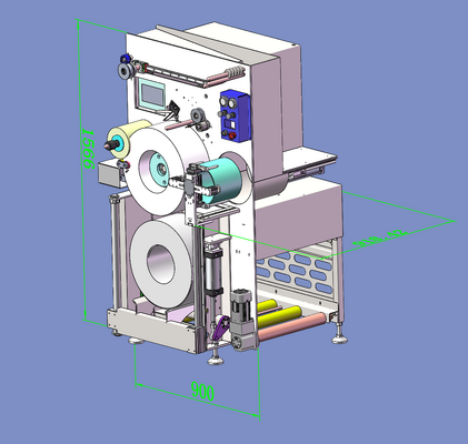 200mm 250mm Automatic Tape Winding Machine 220V Automatic Winding System