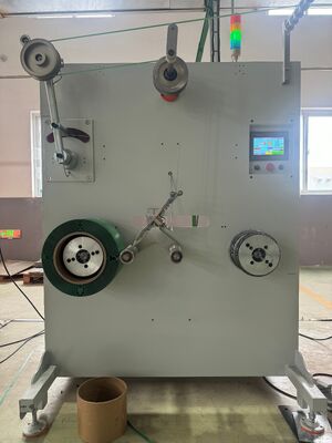 PET Strap Winder featuring dual station design and one click operation PLC touch screen for precise winding of various strap widths