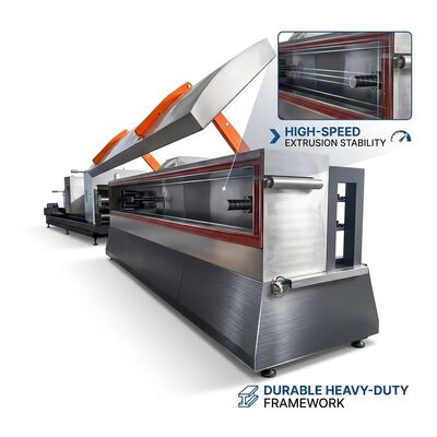 Single Screw PET Strap Extrusion Line 400kg/H 100mm Strapping Band Making Machine
